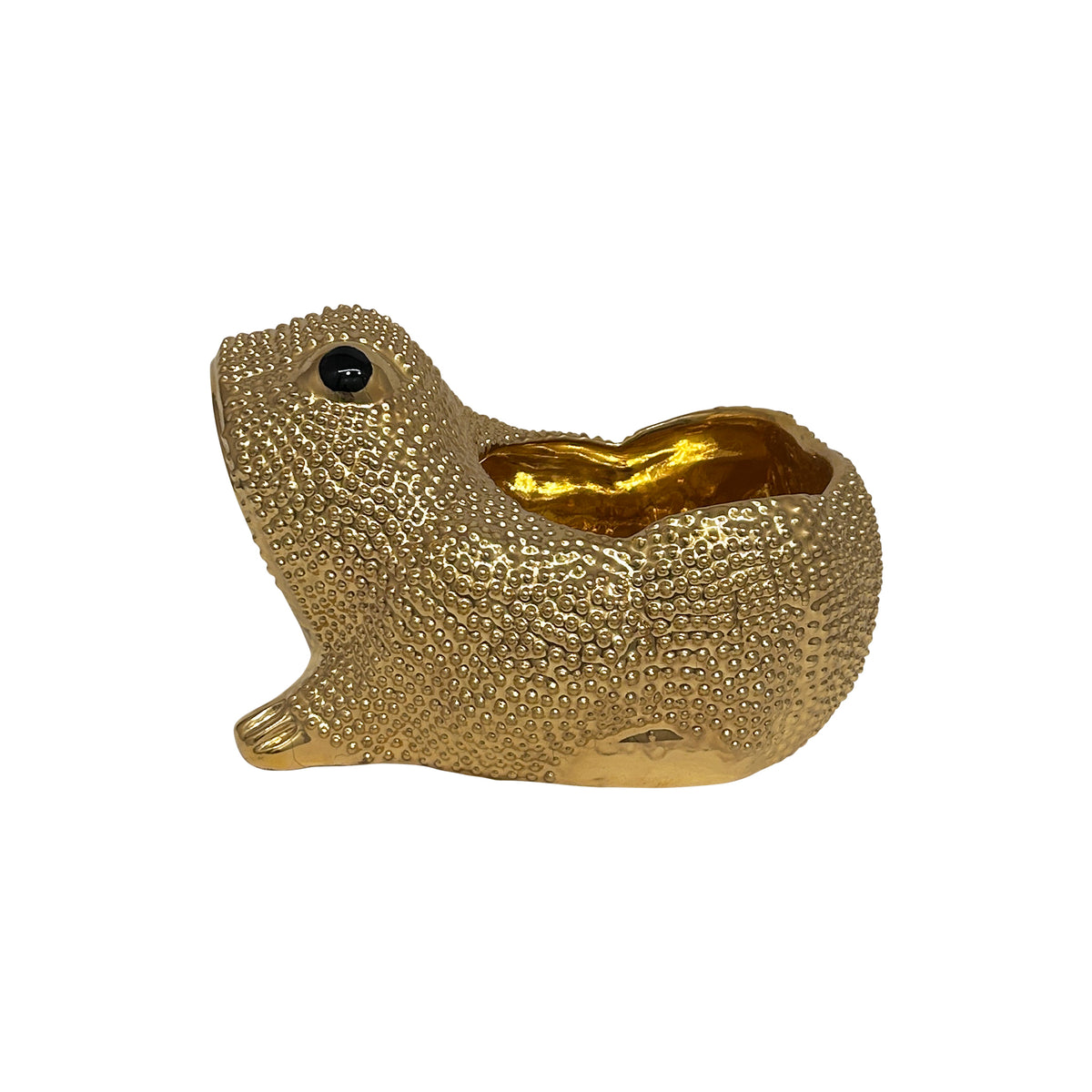 Medium Jean Roger Frog in Gold