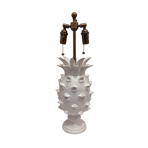 Jean Roger Pineapple Lamp in Matte White