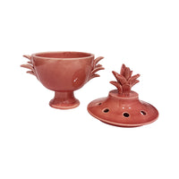 Jean Roger Empire Pique Fleurs Flower Pot with Lid