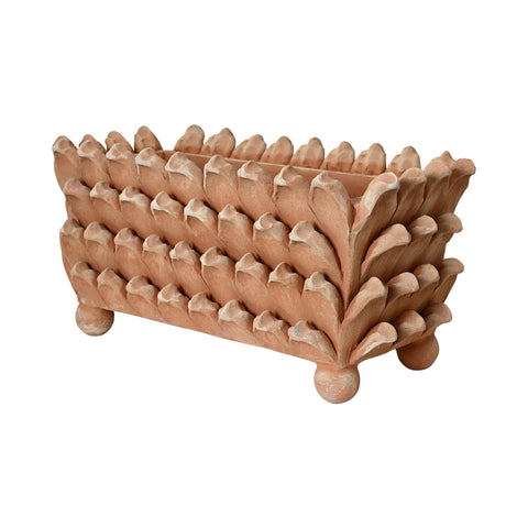 Jean Roger Terra Cotta Artichoke Planter
