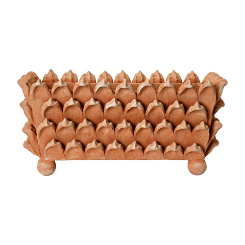 Jean Roger Terra Cotta Artichoke Planter