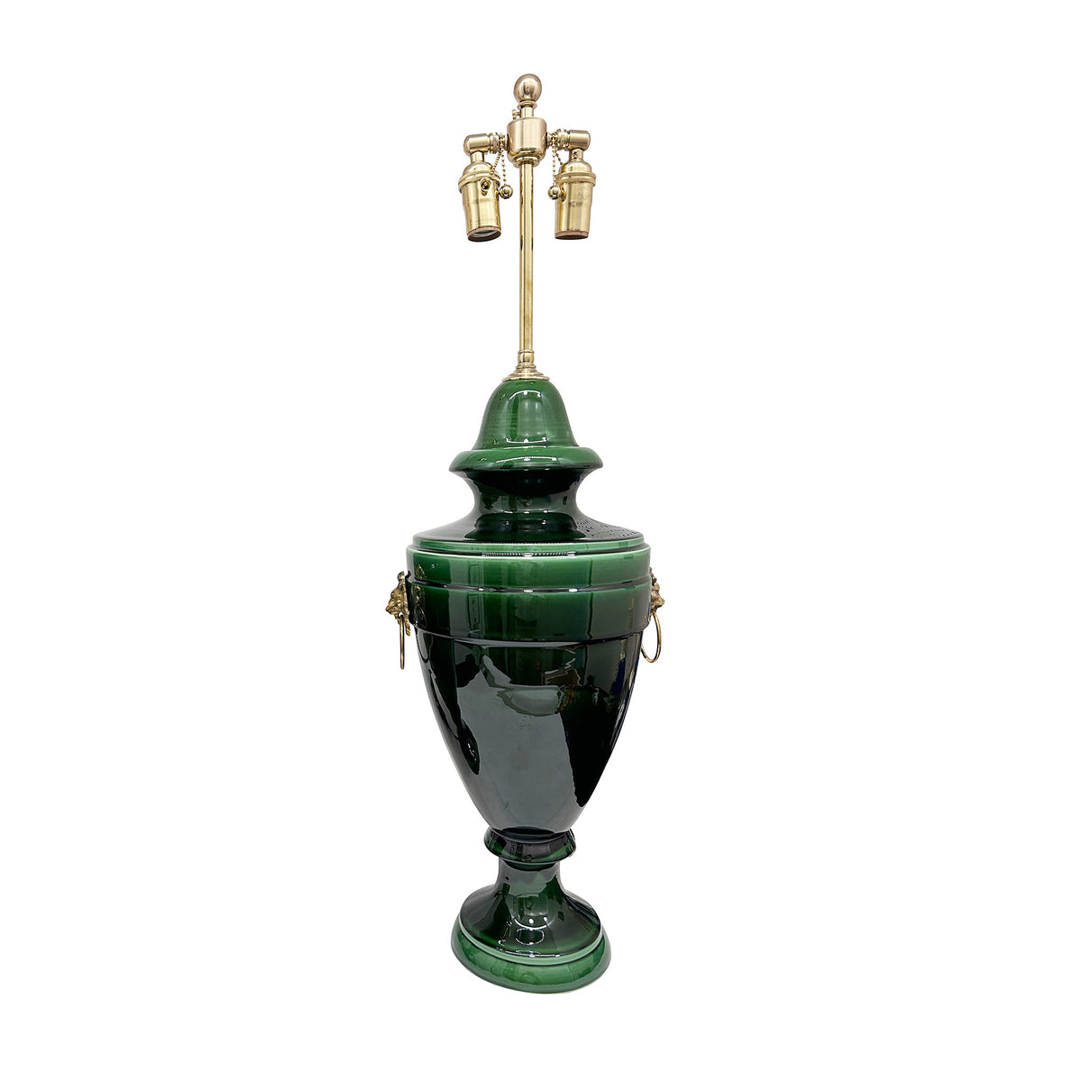 Jean Roger Trianon Lamp in Olive Green