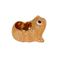 Small Jean Roger Frog in Gold