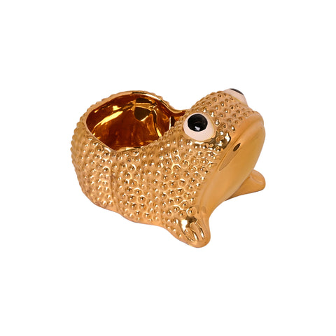 Small Jean Roger Frog in Gold
