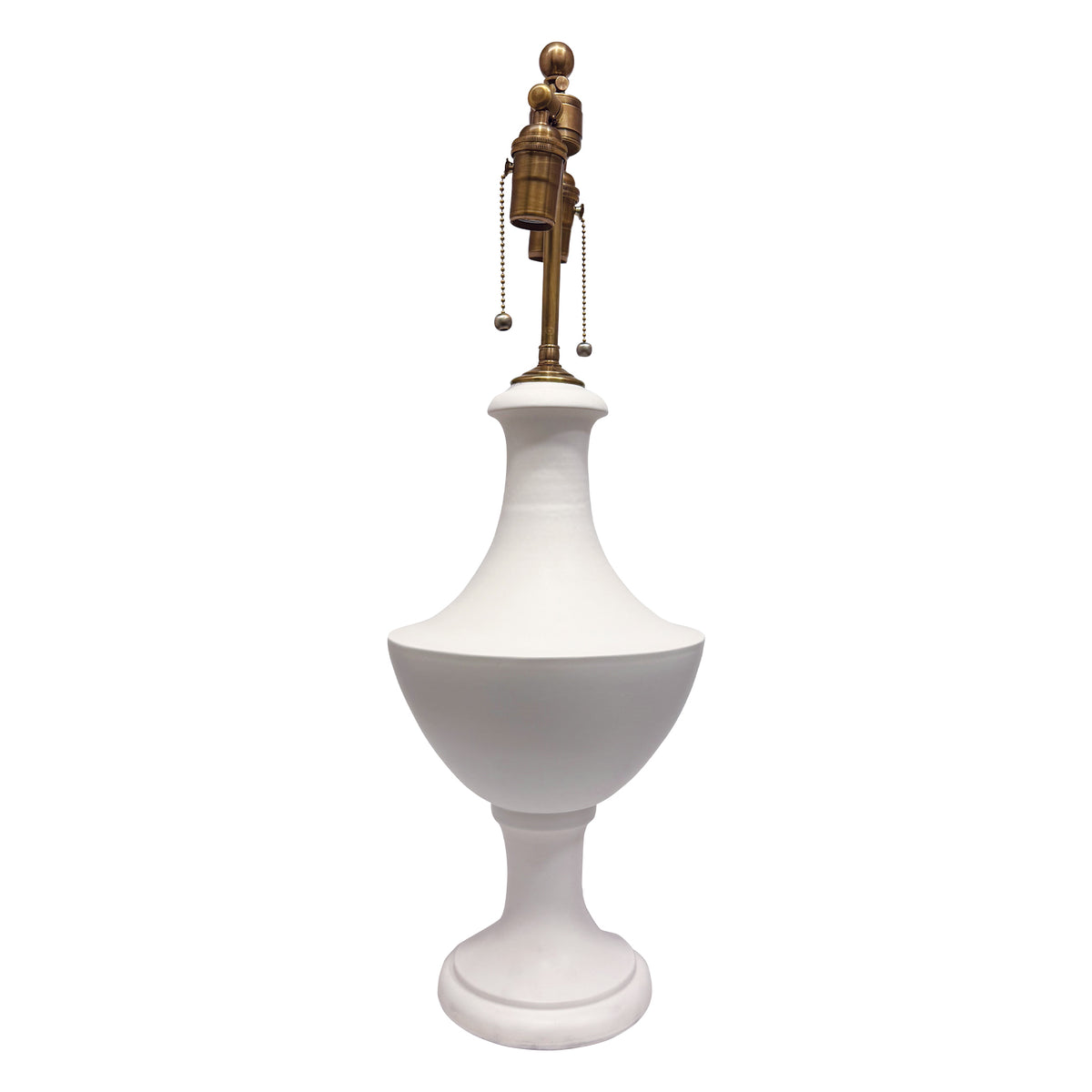 Jean Roger Vasque Lamp in Matte White