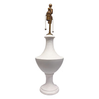 Jean Roger Vasque Lamp in Matte White