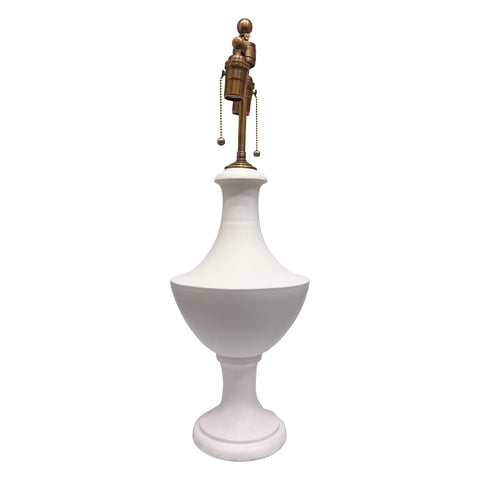 Jean Roger Vasque Lamp in Matte White