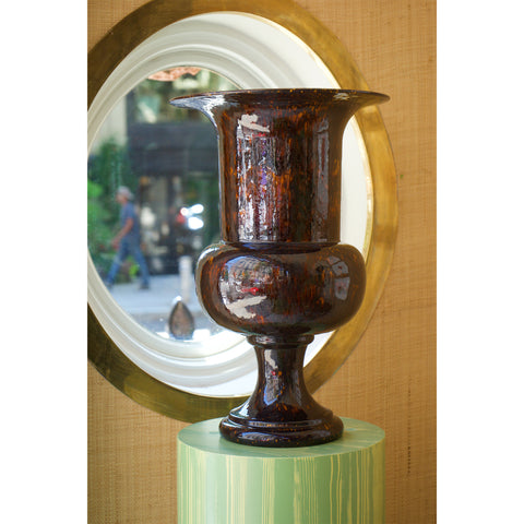 Jean Roger Large Medici Urn in Tortoise