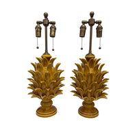 Jean Roger Medium Flame Finial Lamp in Miel