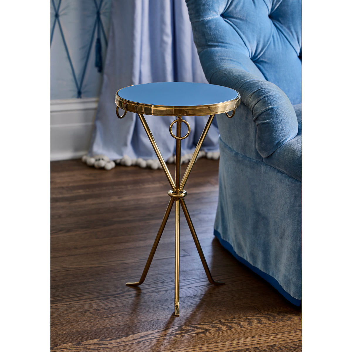 KRB Drinks Table with Brass