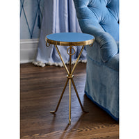 KRB Drinks Table with Brass