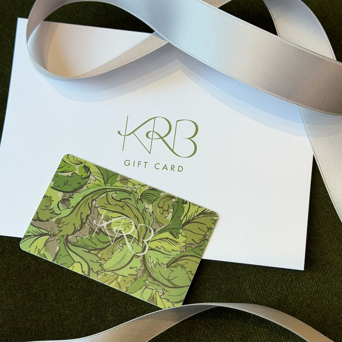Physical KRB Gift Card