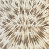 KRB Hand-Painted Two-Tier Side Table in Albino Faux Tortoise