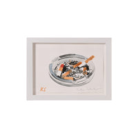 Kate Schelter, Ashtray Round Cigarette Butts