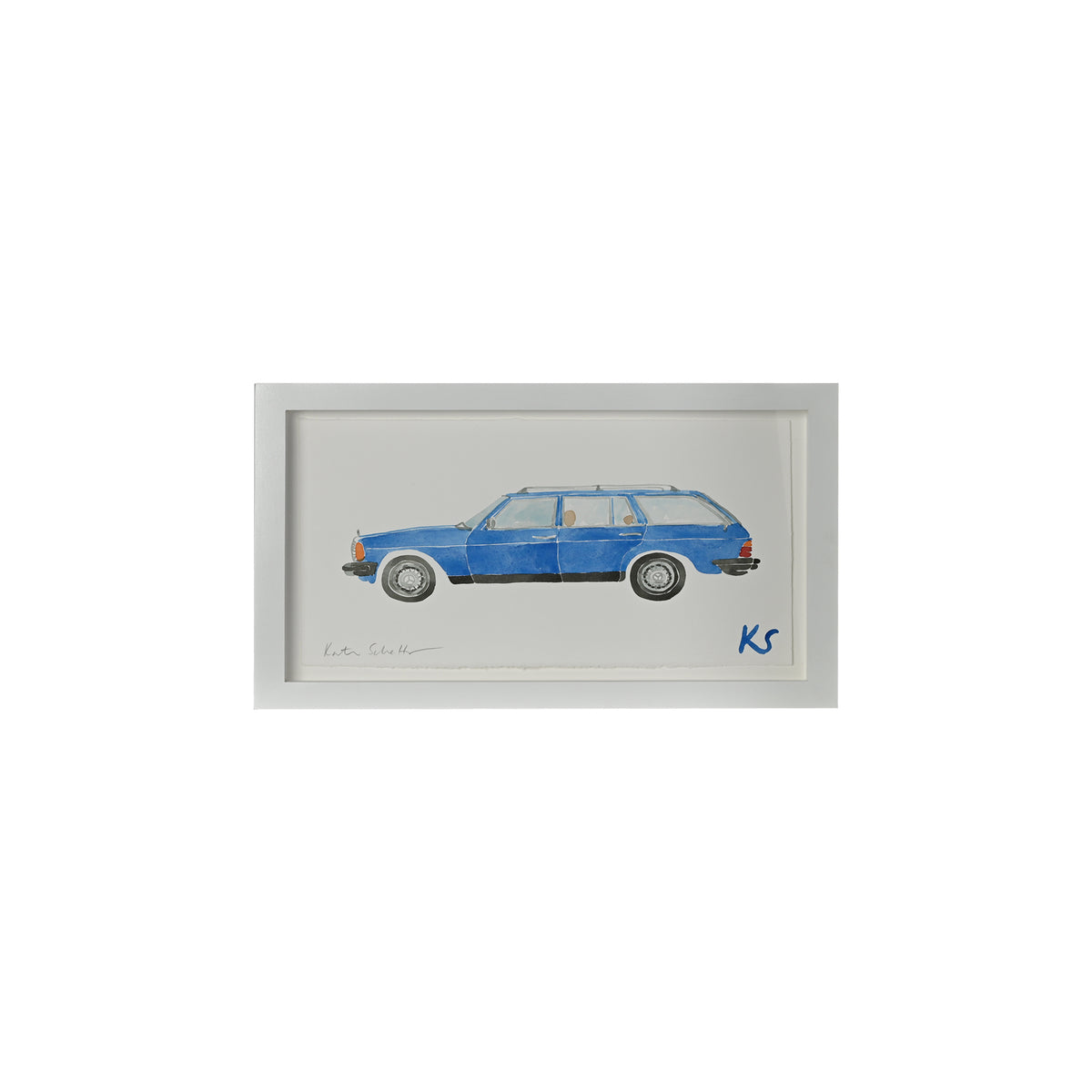 Kate Schelter, Mercedes Wagon 1979 300TD Diesel Station Wagon Blue