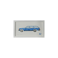 Kate Schelter, Mercedes Wagon 1979 300TD Diesel Station Wagon Blue
