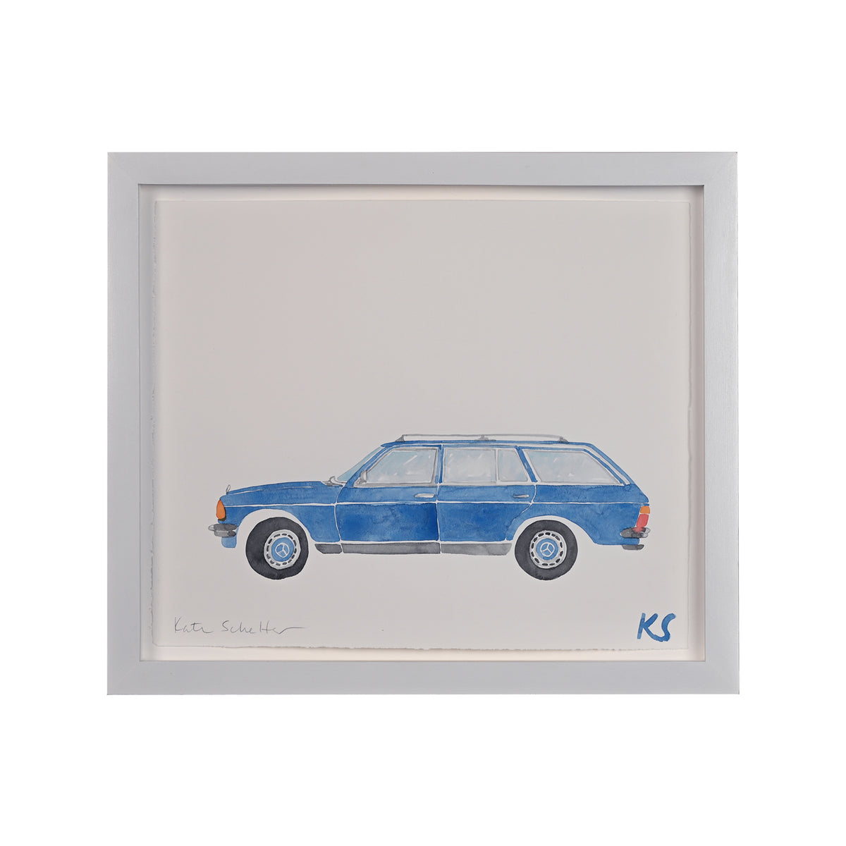 Kate Schelter, Mercedes Wagon 1979 300TD Blue