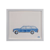 Kate Schelter, Mercedes Wagon 1979 300TD Blue
