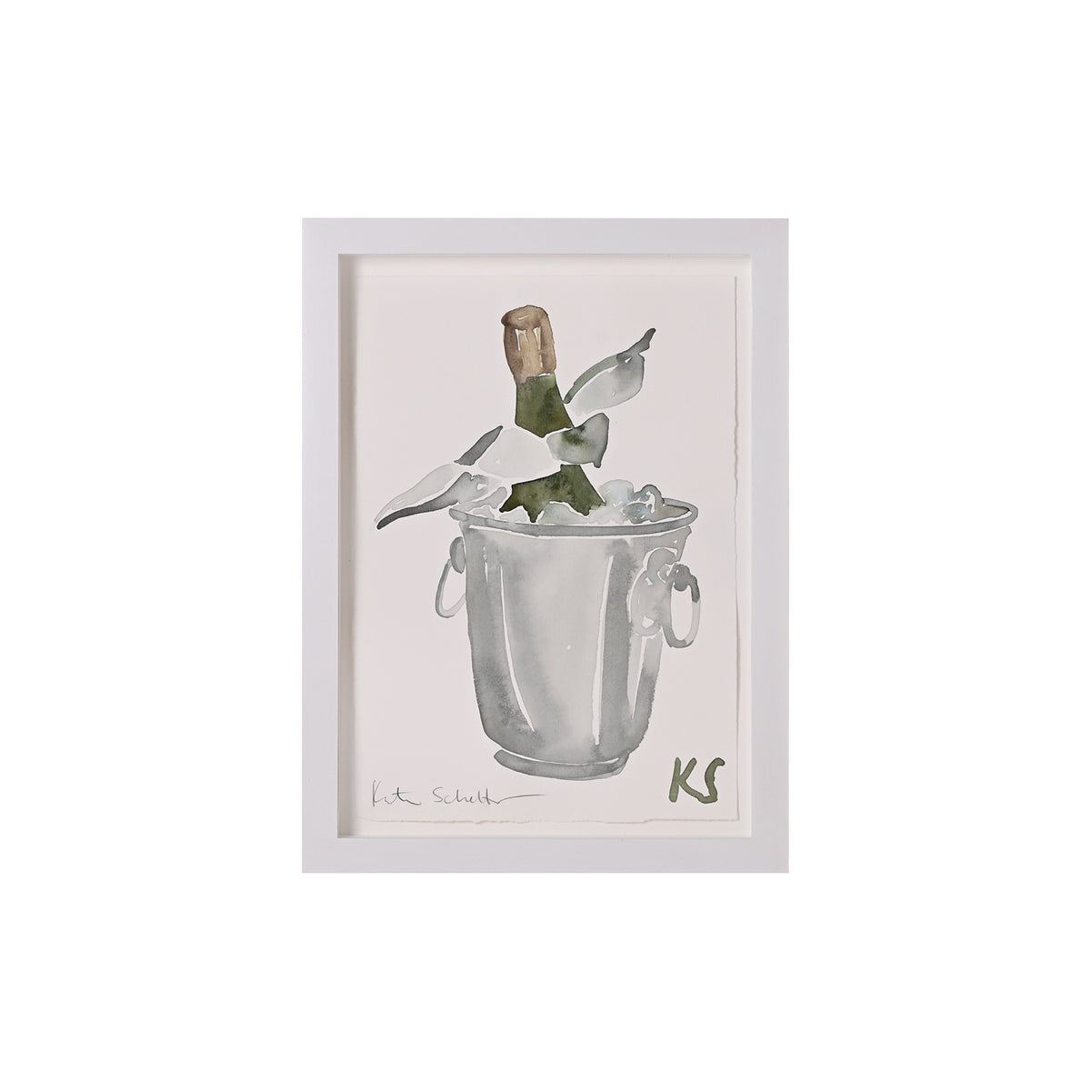 Kate Schelter, Champagne Silver Bucket
