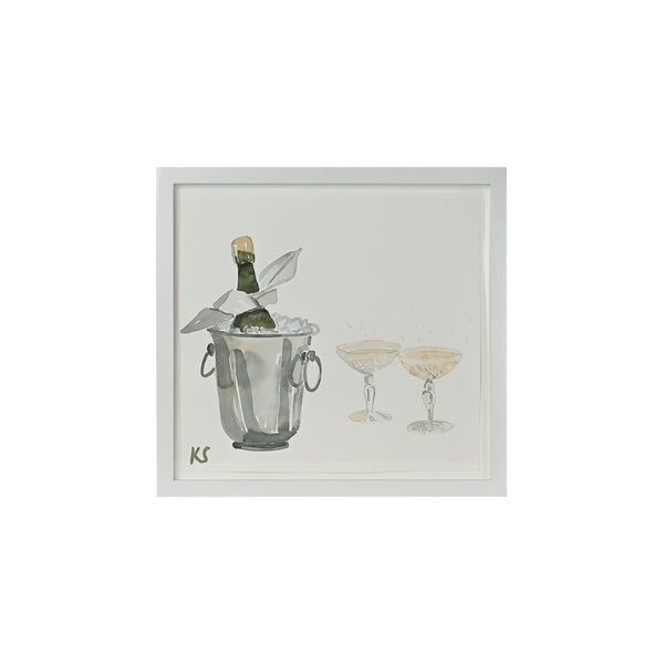 Kate Schelter, Champagne Chilling Two Coupes