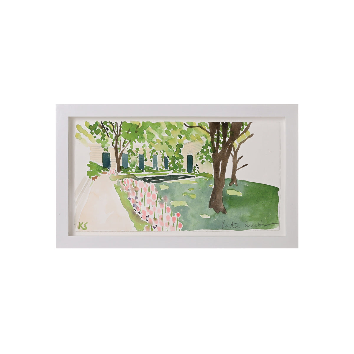 Kate Schelter, Frick Russell Page Garden Pink Tulips