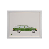 Kate Schelter, Green Mercedes 1979 300TD Diesel Station Wagon