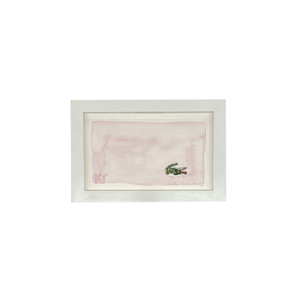Kate Schelter, Lacoste Alligator Pink