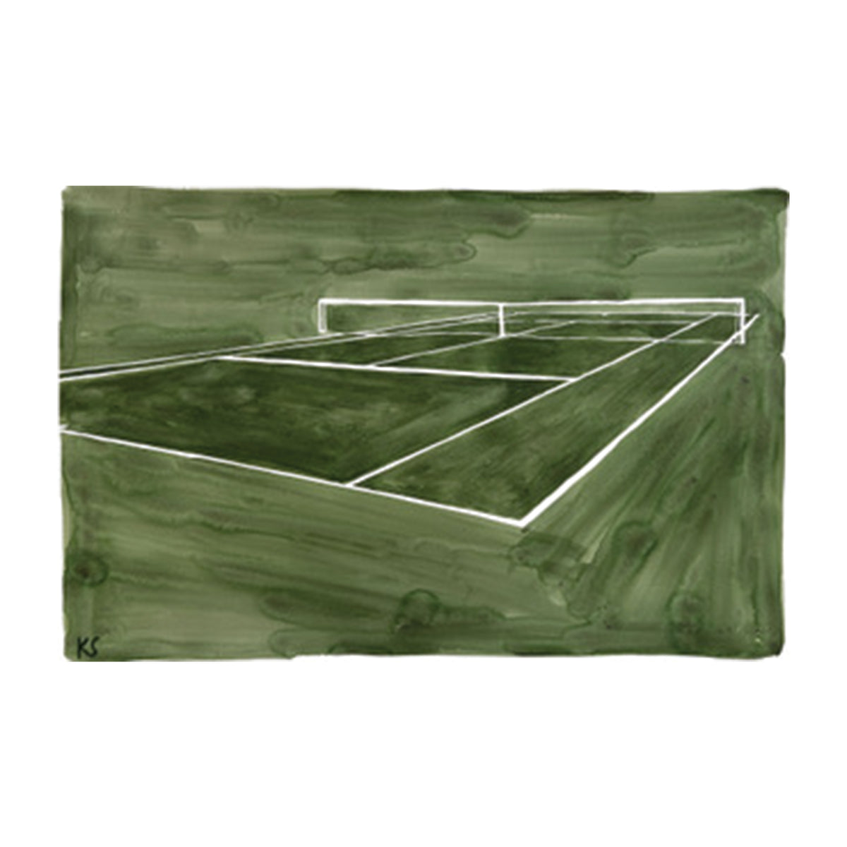 Kate Schelter, Lawn Tennis Court