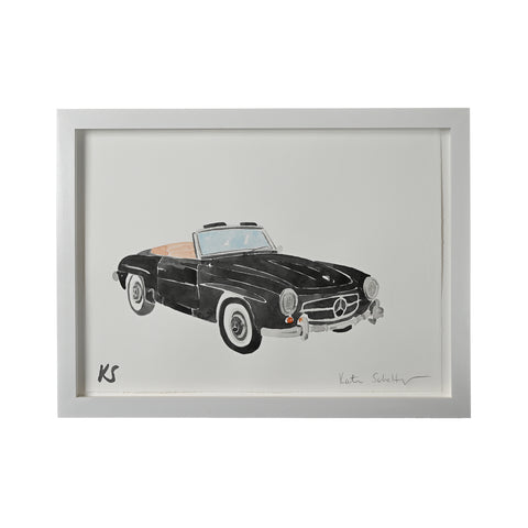 Kate Schelter, 1958 Mercedes 190SL Convertible Black