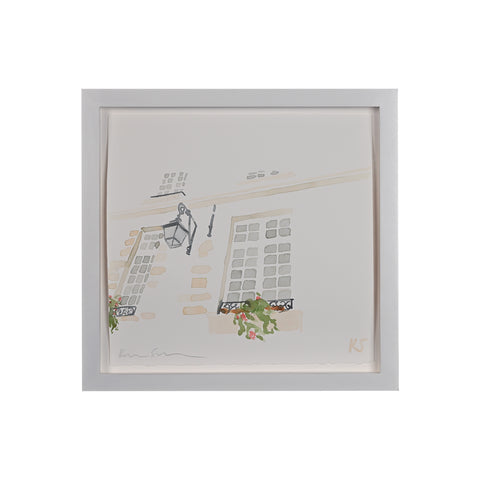 Kate Schelter, Paris Ile Saint-Louis Architectural Facade