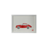 Kate Schelter, Porsche 911 Red