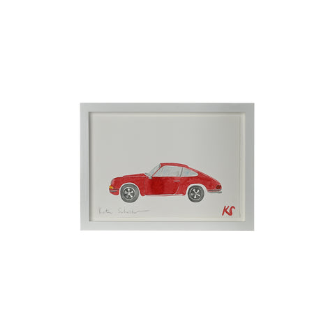 Kate Schelter, Porsche 911 Red