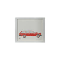 Kate Schelter, Mercedes Wagon Red