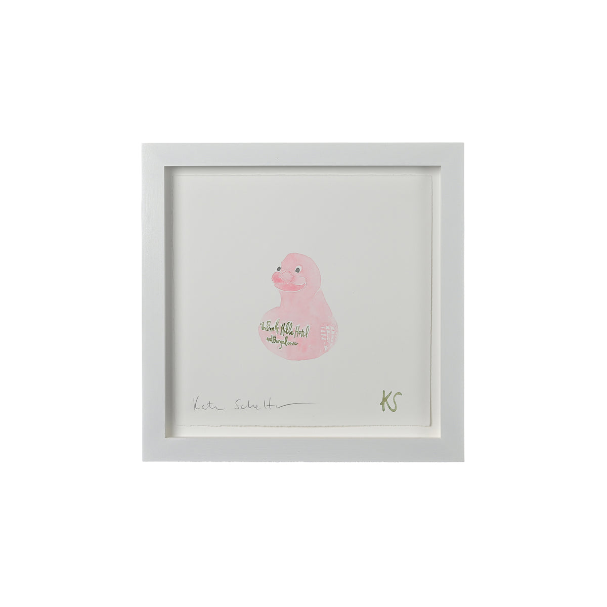 Kate Schelter, Beverly Hills Hotel Rubber Duck Pink