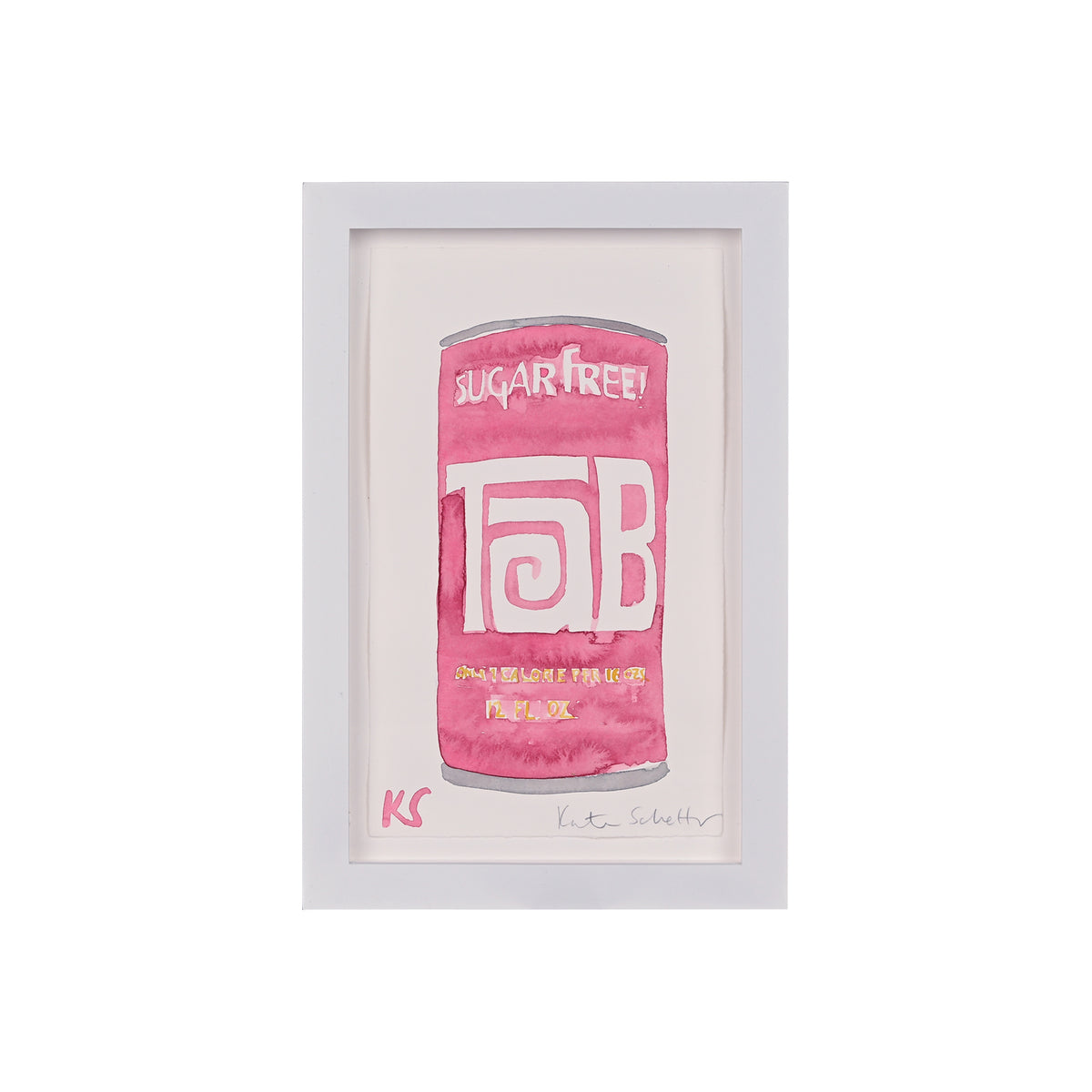 Kate Schelter, Tab Sugar Free Can