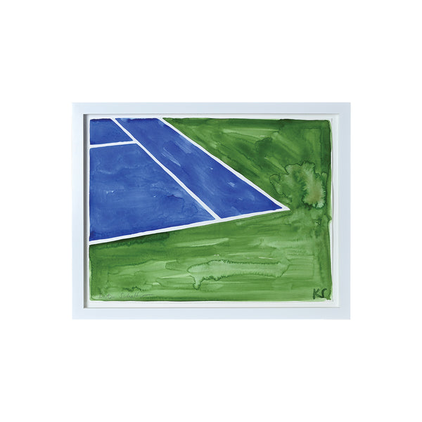 Kate Schelter, US Open Tennis Court Blue Green Crop