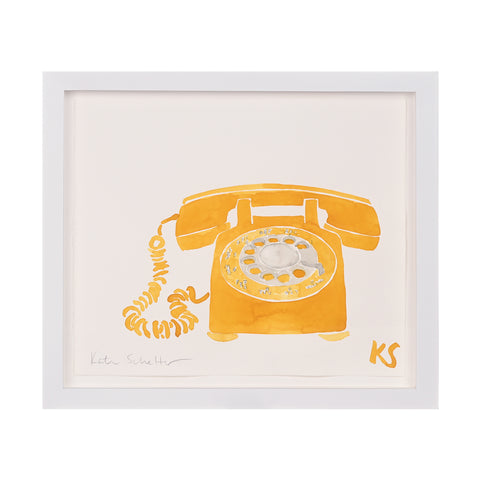 Kate Schelter, Rotary Phone Taxi Cab Yellow