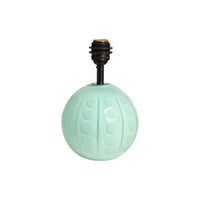 Crystal Ball Lamp in Celadon with Splits and Olives