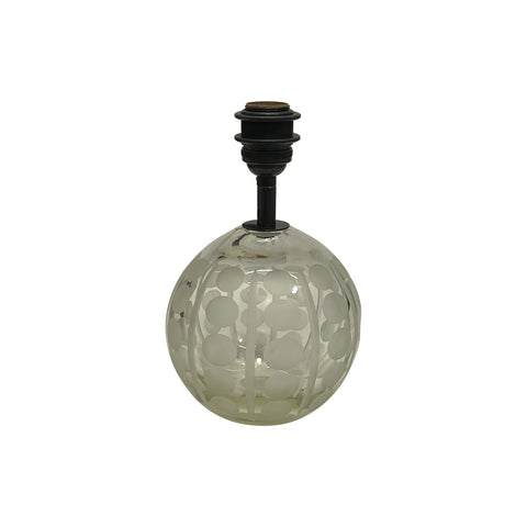 Crystal Ball Lamp in Oil with Splits and Olives