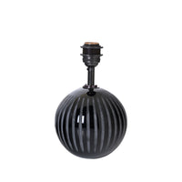 Crystal Ball Lamp in Black with Splits