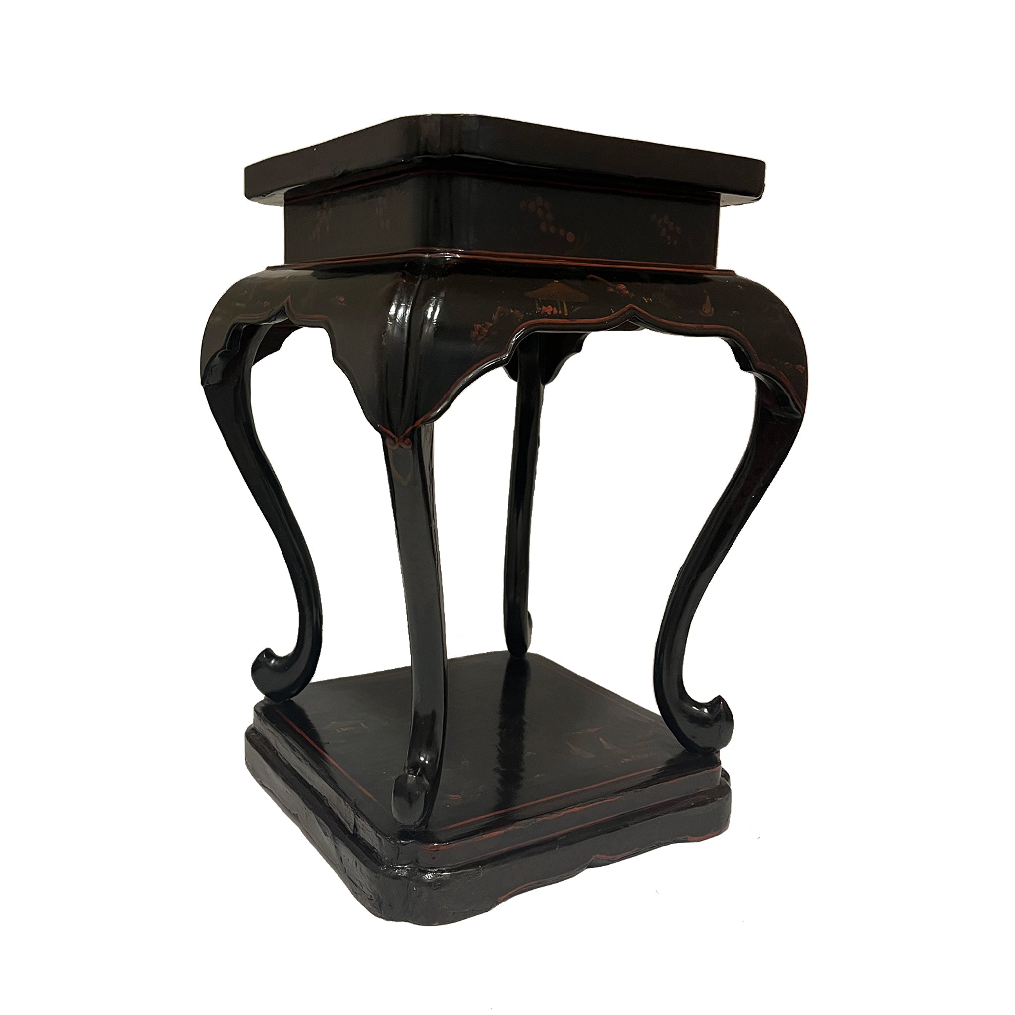Two-Tiered Lacquer Stand