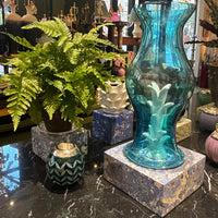 Lapis Blue Scagliola Plinth