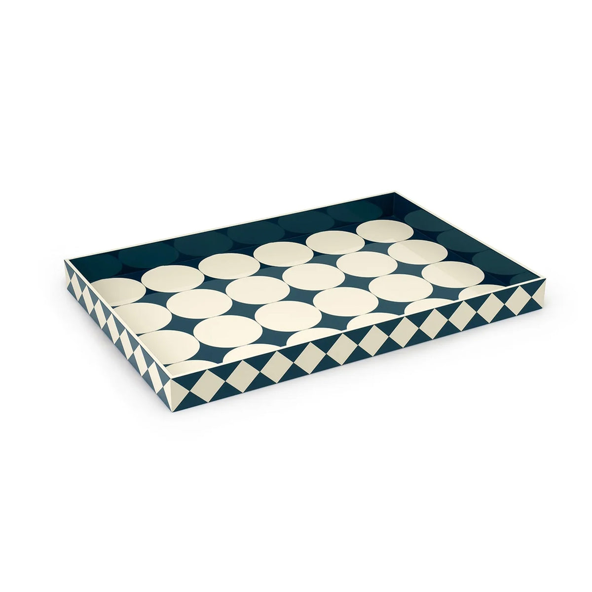 Large Peter Tray in Navy