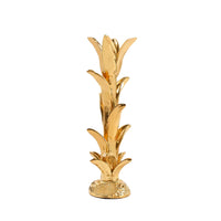 Jean Roger Tulip Candlestick in Gold
