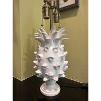 Jean Roger Pineapple Lamp in Matte White | Broken Leaves