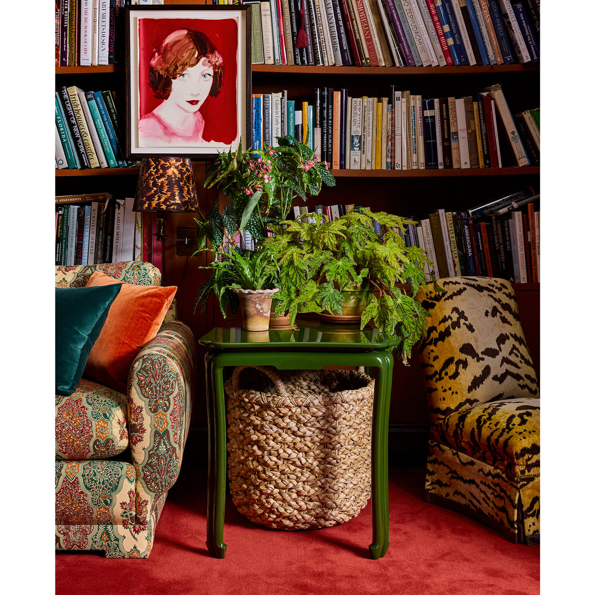 Large Chinoiserie Side Table