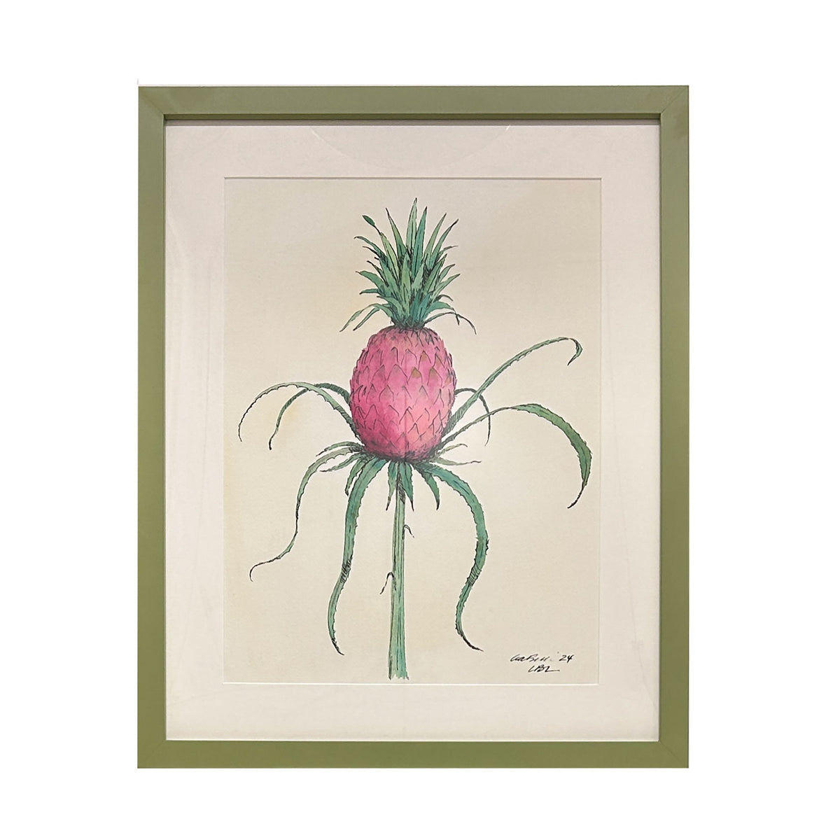 Lia Burke Libaire, Pair of Pineapples