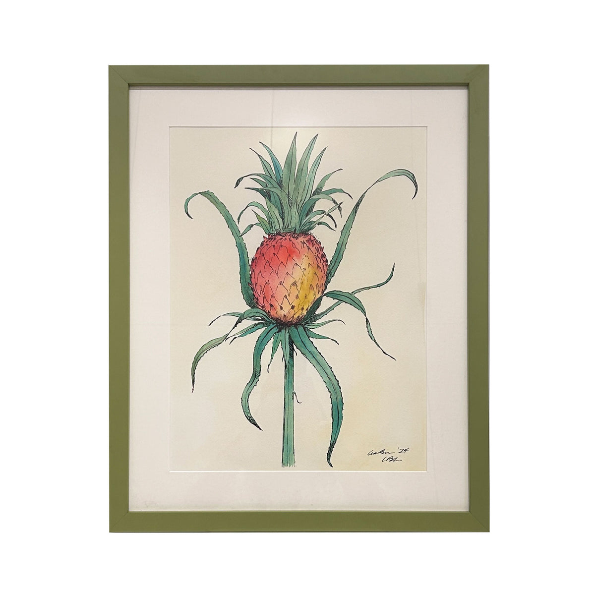 Lia Burke Libaire, Pair of Pineapples