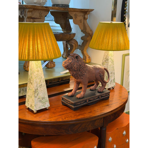 Mark Gagnon, Papier Mache Lion