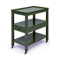 Floor Model | Practical Nightstand in Loden Green